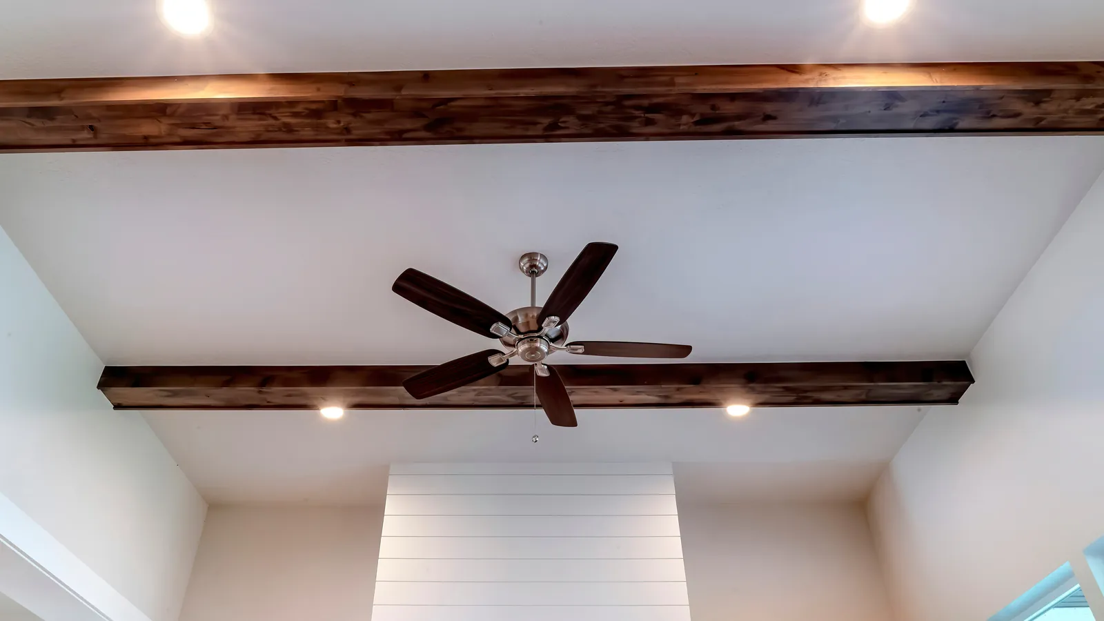 Ceiling fan recessed lighting beams 1600