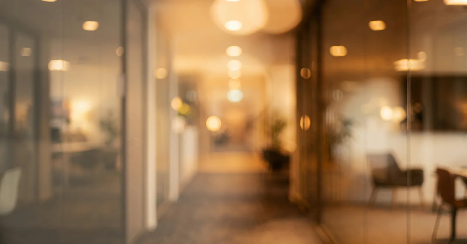 Modern office interior lighting 1600